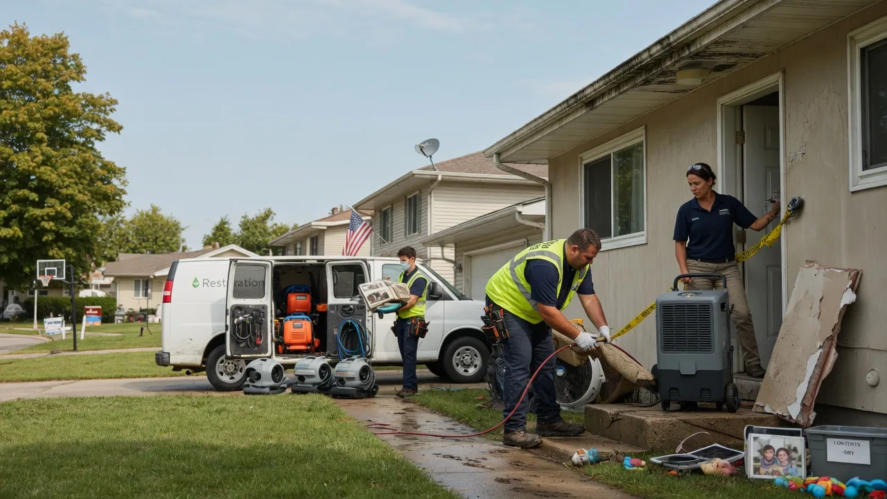 Water Damage Restoration in Hanover, MN near me